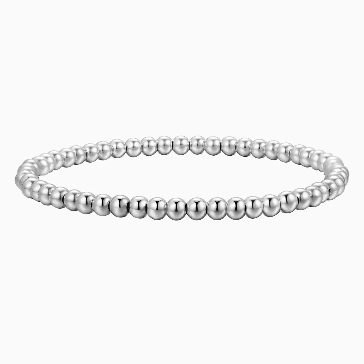 925 Solid Sterling Silver 3-4mm Round Semi Mount Blank Setting Bubble Ring for Breastmilk & Keepsake Resin Ceramic Jewelry
