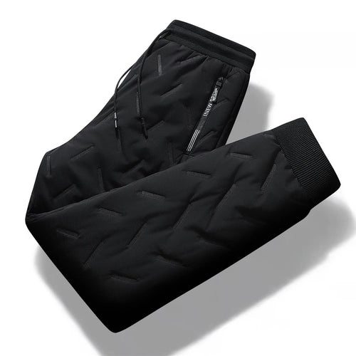 7XL Men Winter Warm Thicken Sweatpants Mens Joggers Pants Fleece