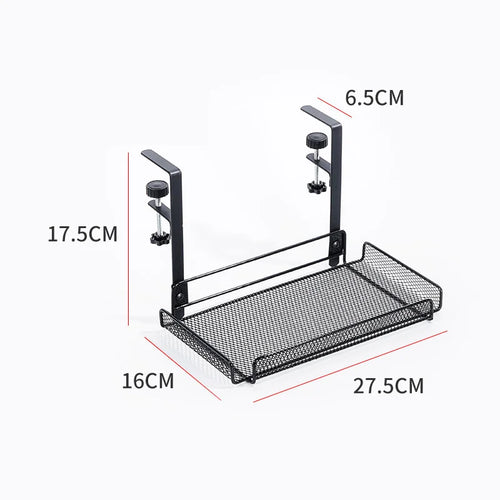 Under Desk Cable Management Tray No Drill Steel Desk Cable Organizers