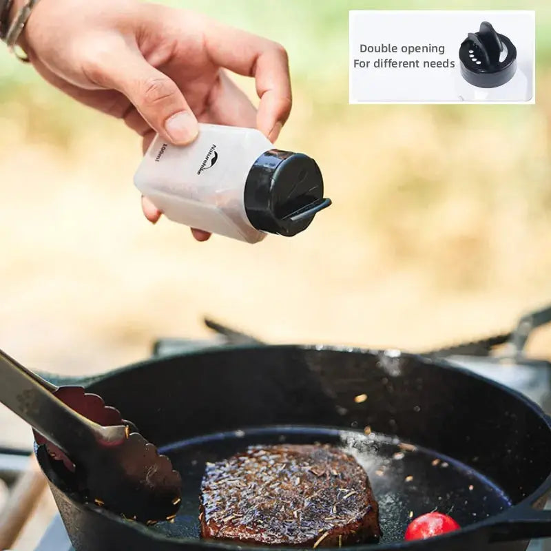 Naturehike 6/8pc Seasoning Bottles Set Outdoor Picnic BBQ Spice Jar