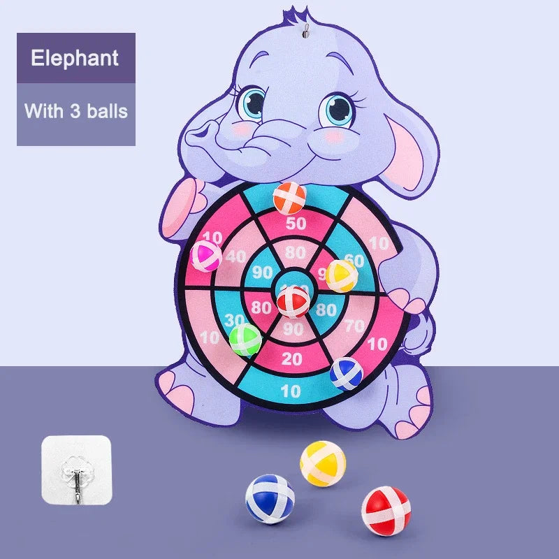 Kids Educational Dart Board Set