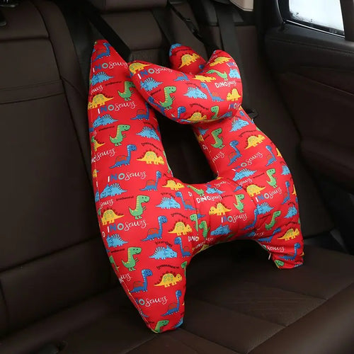 Cute Animal Pattern Kid Neck Head Support U-Shape Children Travel