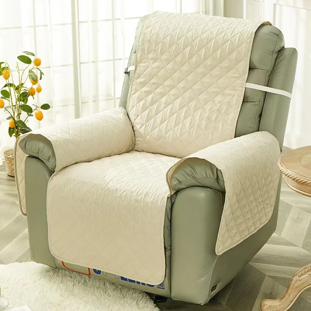 SnugShield Recliner Cover – Waterproof & Secure!