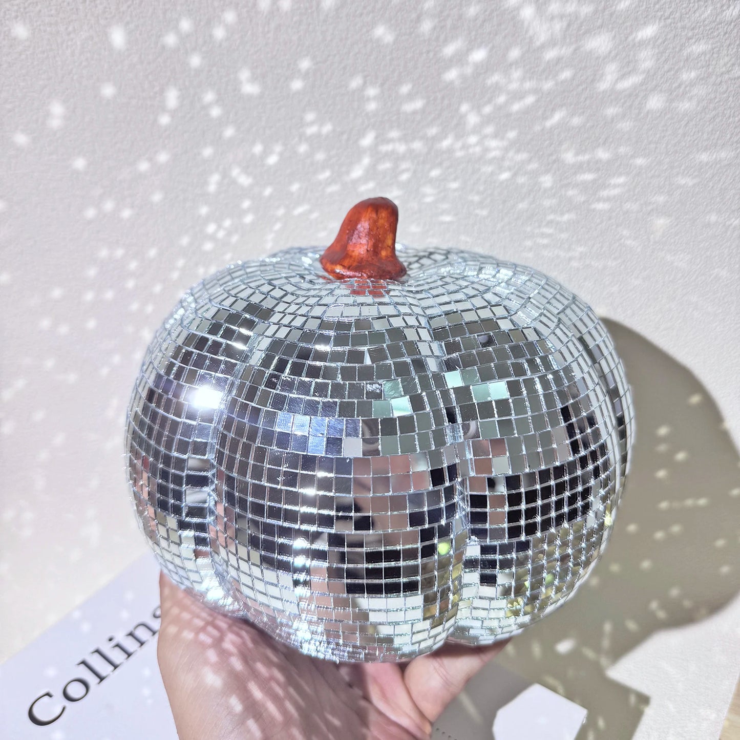 2 Size Disco Pumpkin Home Decorations Gift For Friend Bar Party