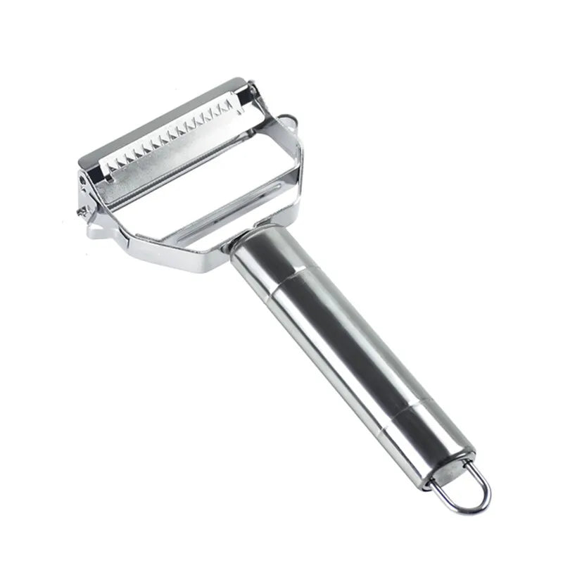Kitchen Vegetable Peeler Stainless Steel Melon Planer Double-Head Peeler Fruit And Vegetable Peeler