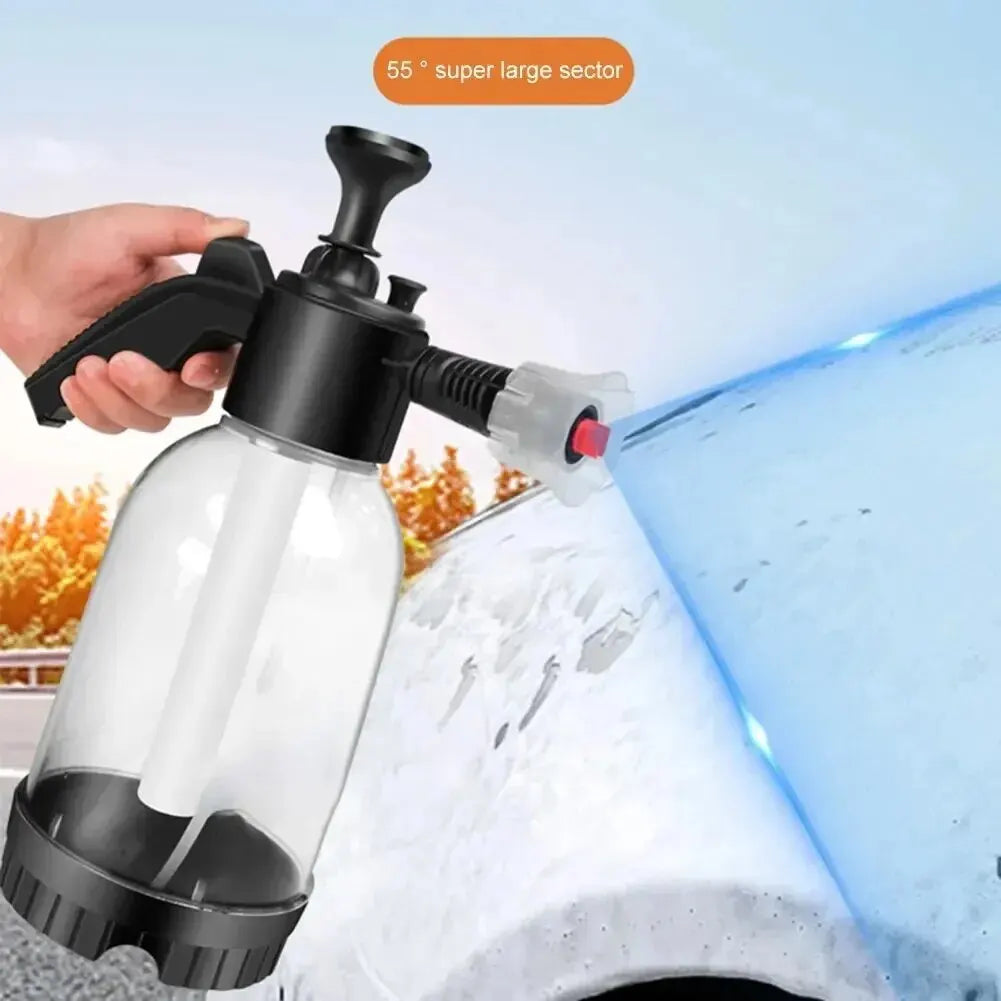sprayer delivers thick