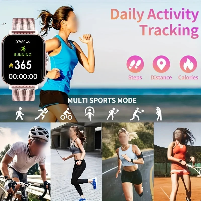 Smartwatch1.83 inch Voice Assistant Bluetooth Call Sports Fitness Hot Selling Smartwatch Men Women For Android iOS 2024 New