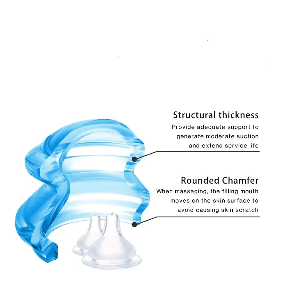 Silicone Jars Vacuum Cupping Therapi Set Ventosa Suction Cup Massage