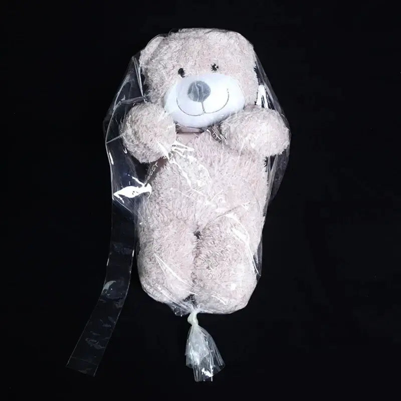 Large Wide Neck Transparent Bobo Balloon Flower Bouquet Doll Snack