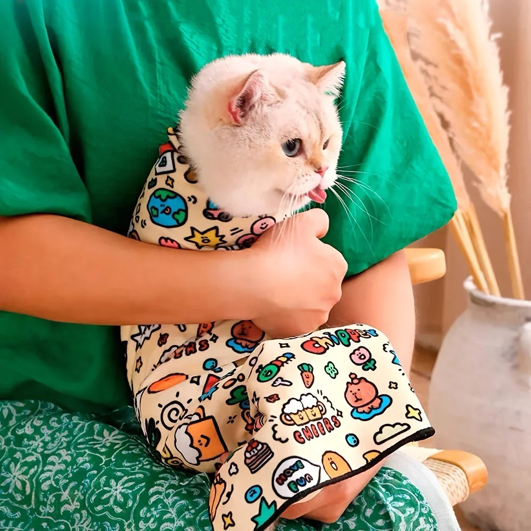 1Pc Pet magic cloth hundred patches cloth anti-scratch and run away