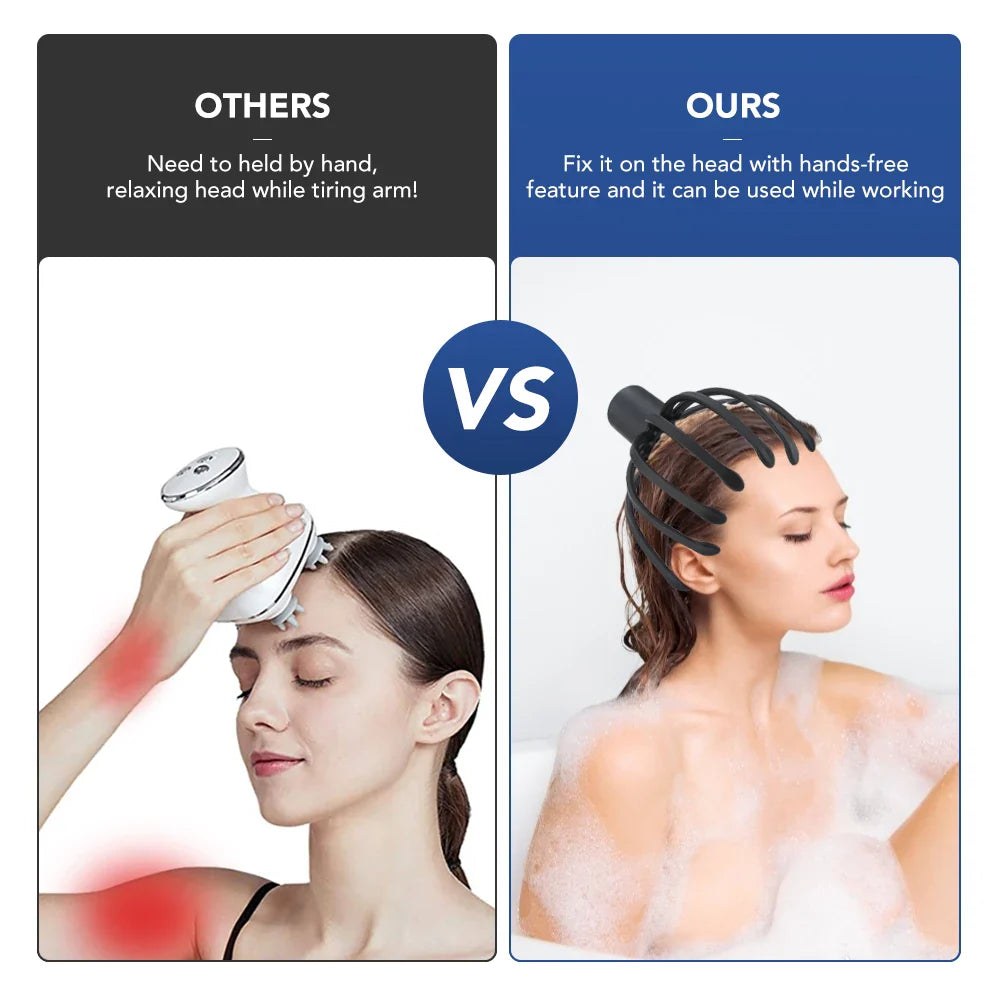 Electric Octopus Claw Scalp Massager