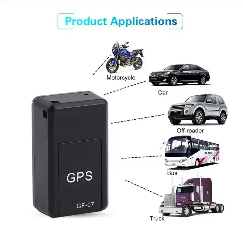 Rastreador GPS inteligente mini _ Localizador de coche magnético antirrobo