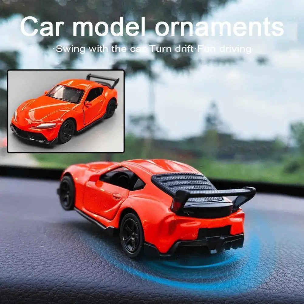 AE86 Drift Legends: Alloy Spin Car Ornament for Car Lovers!
