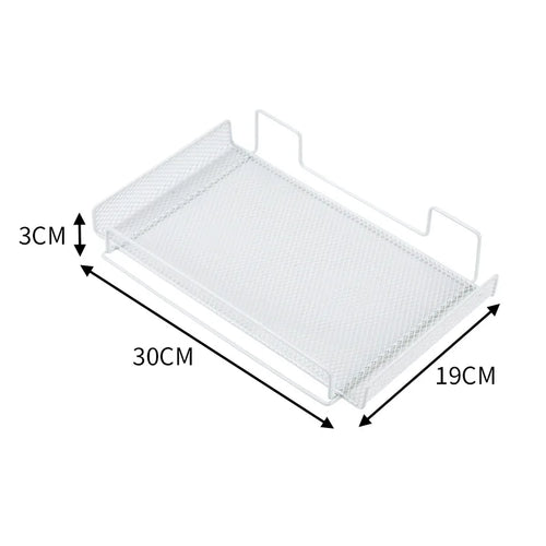 Under Desk Cable Management Tray No Drill Steel Desk Cable Organizers