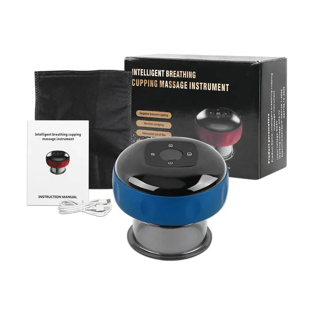 Professional Suction Cup Massager Electric Vacuum Cupping Therapy Gua