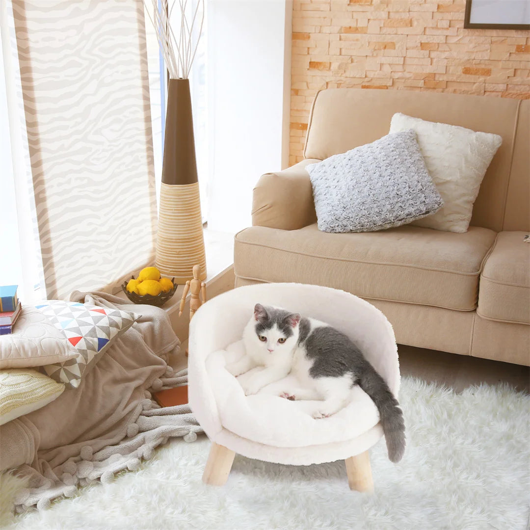 NordicPaws Elevated Bed: Style, Comfort & Waterproof Ease
