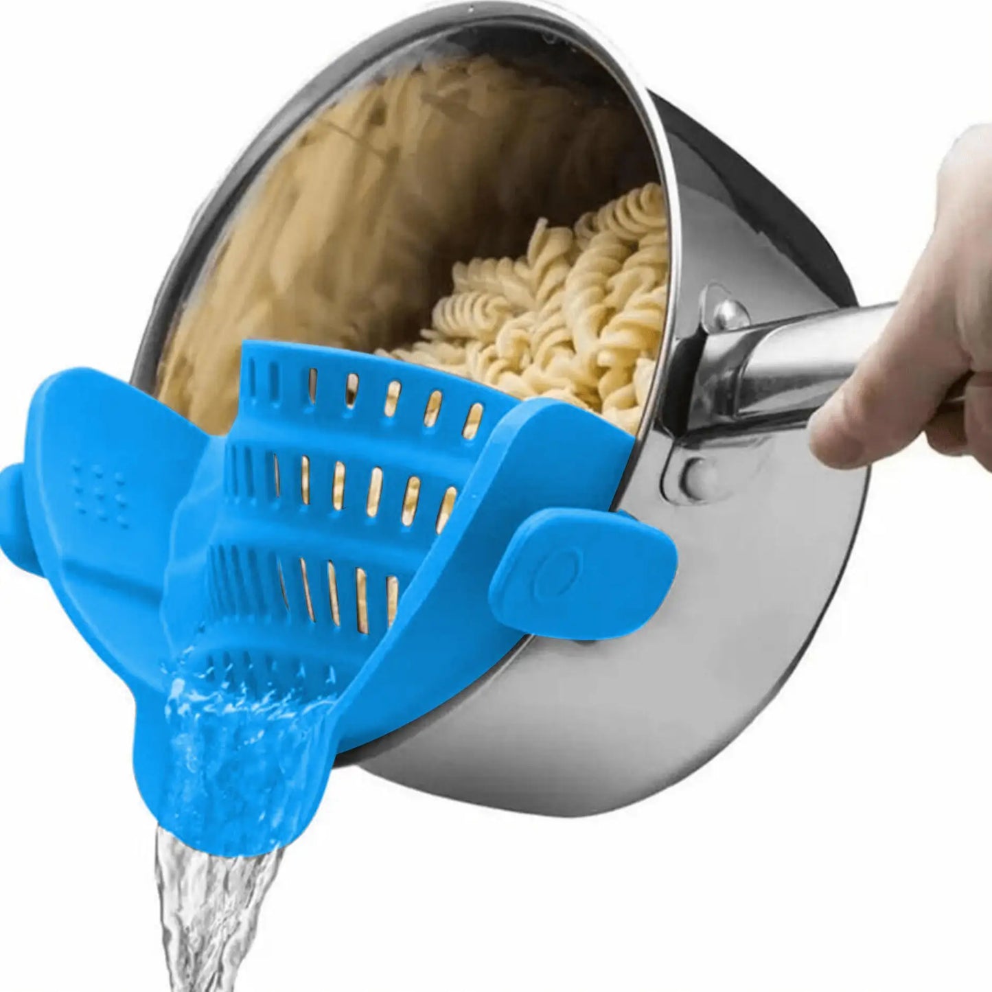 Effortless Silicone Pot Strainer