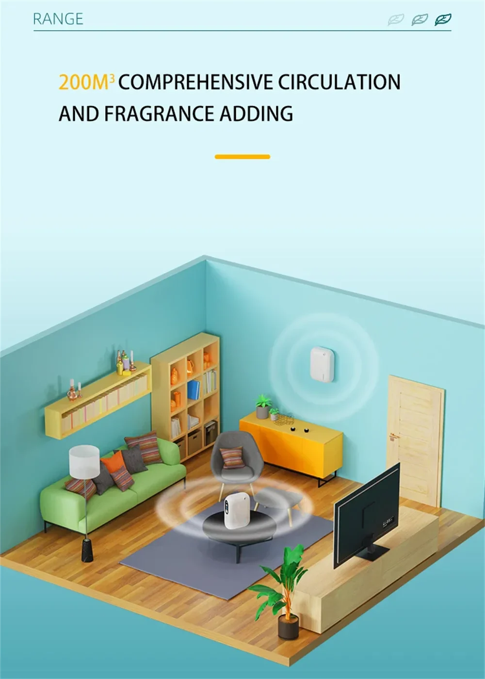 140ML Aroma Diffuser for Home & Hotel Spaces