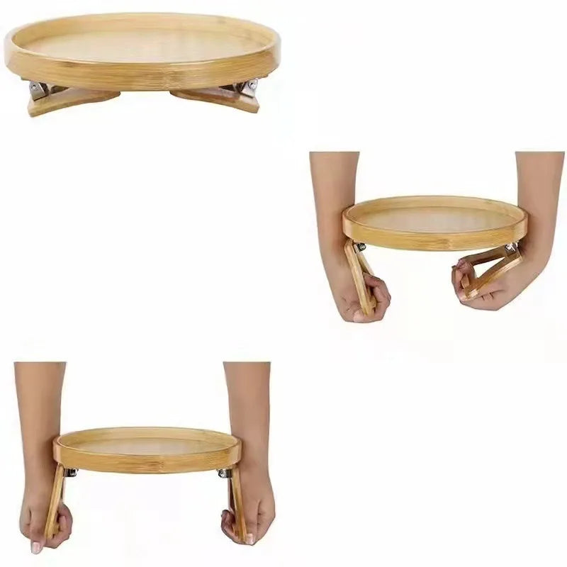 Sofa Arm Tray Couch Arm Clip Table Portable Couch Cup Holder Portable