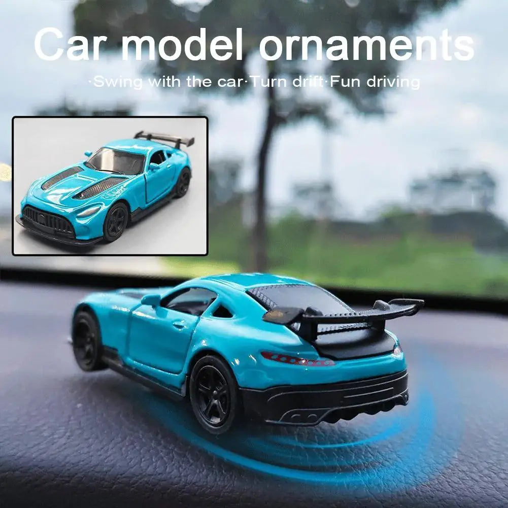 AE86 Drift Legends: Alloy Spin Car Ornament for Car Lovers!