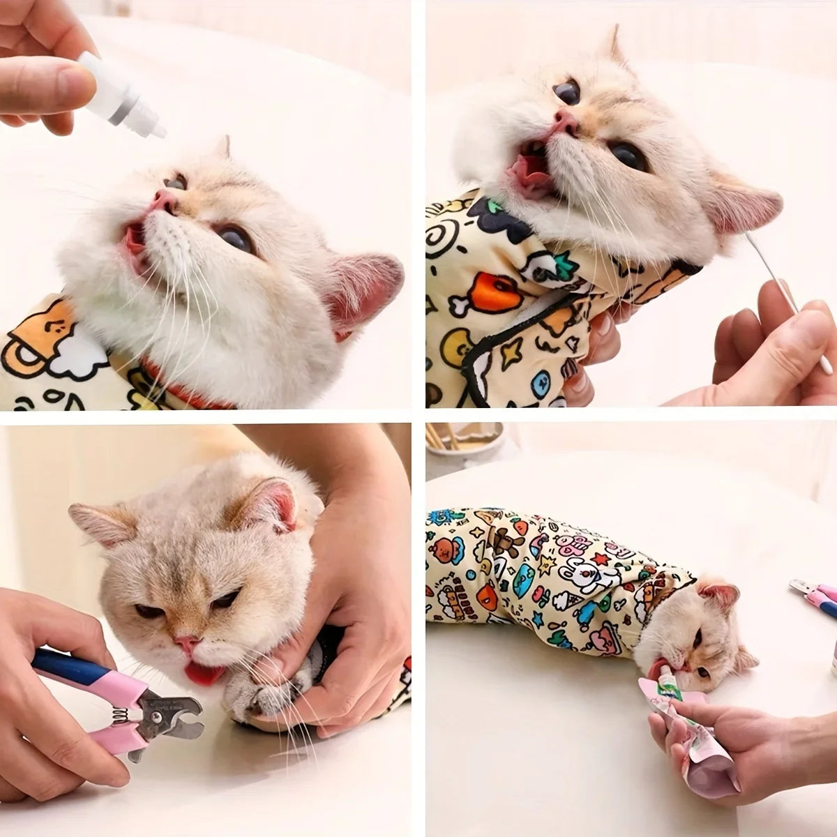 1Pc Pet magic cloth hundred patches cloth anti-scratch and run away