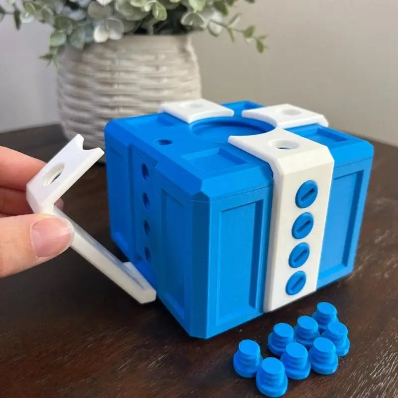 Annoy-ing Gift Box With Screws Puzzle Gift Boxes Prank Screw Box 3D