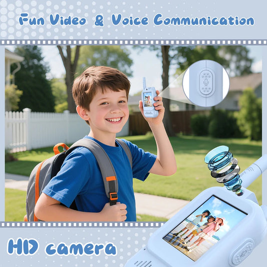 ChatCam™ – Video Walkie Talkie Adventure for Kids 🎥📡