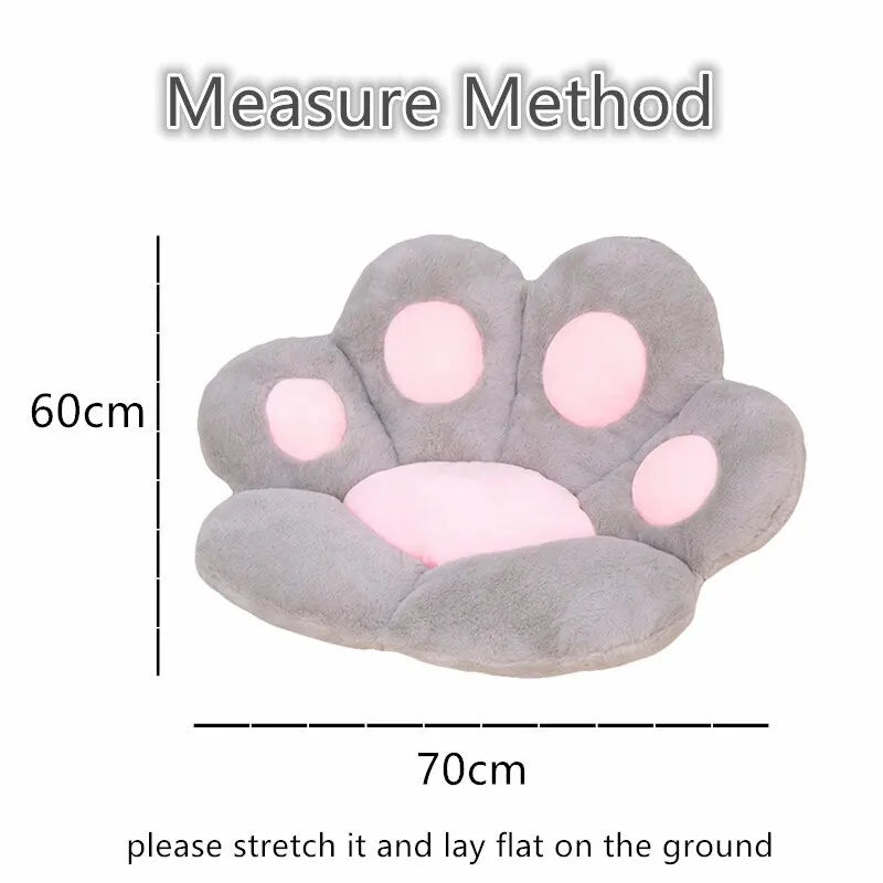 70*60cm Kawaii Cat Paw Plush Toys Cute Soft Stuffed Floor Cushion Chair Sofa Butt Pad for Home Room Decoration Office Nap Dolls Shop1103135394 Store