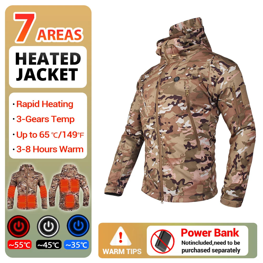 Stay Warm, Hunt Longer – Ultimate Heated Hunting Jacket HEROBIKER Official Store