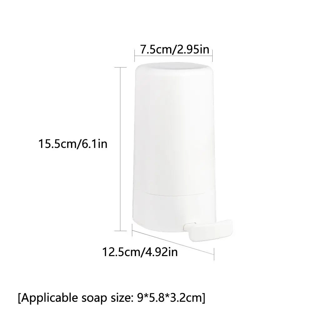 Wall-Mounted Soap Grinder for Bar Soap No-Drill Soap Shaver and