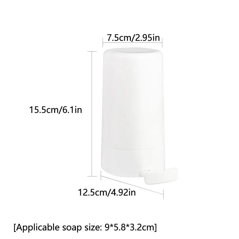 Wall-Mounted Soap Grinder for Bar Soap No-Drill Soap Shaver and