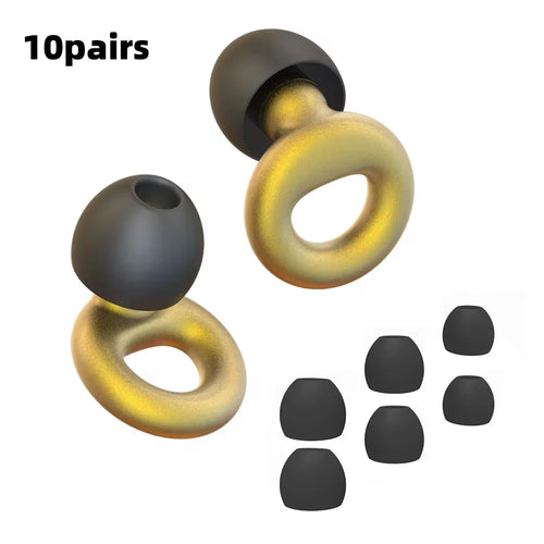 HUAK Quiet Ear Plugs for Noise Reduction – Super Soft, Reusable