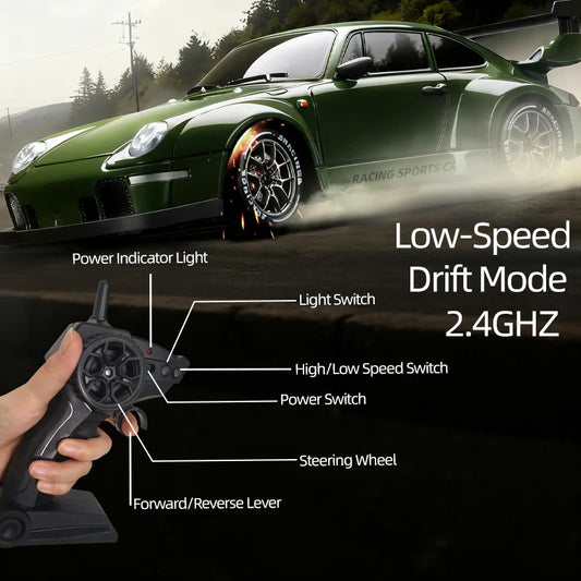 Coche RC DriftStorm™ 🚗💨 — Bestia de carreras de alta velocidad con tracción a las 4 ruedas