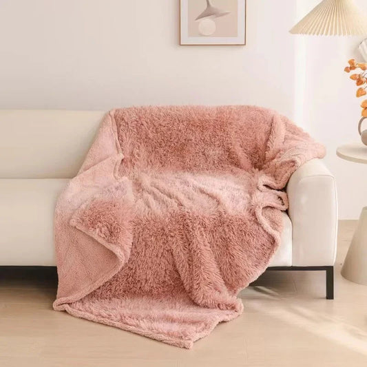 2025 New Waterproof Blanket for Couple, Large Size for Beds Bedroom Throw Luxury Shaggy Warm Blankets Lovers Microfibre-blanket Cosy Cottage Store