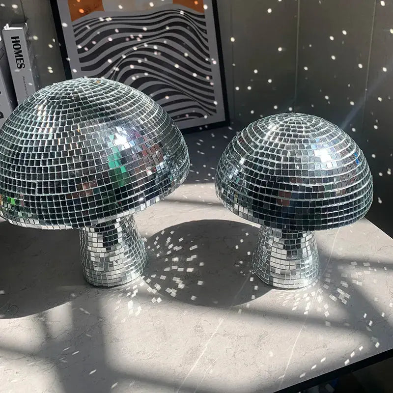 Disco Mushrooms Bedroom Decoration Disco Ball Mushroom Wedding AliExpress