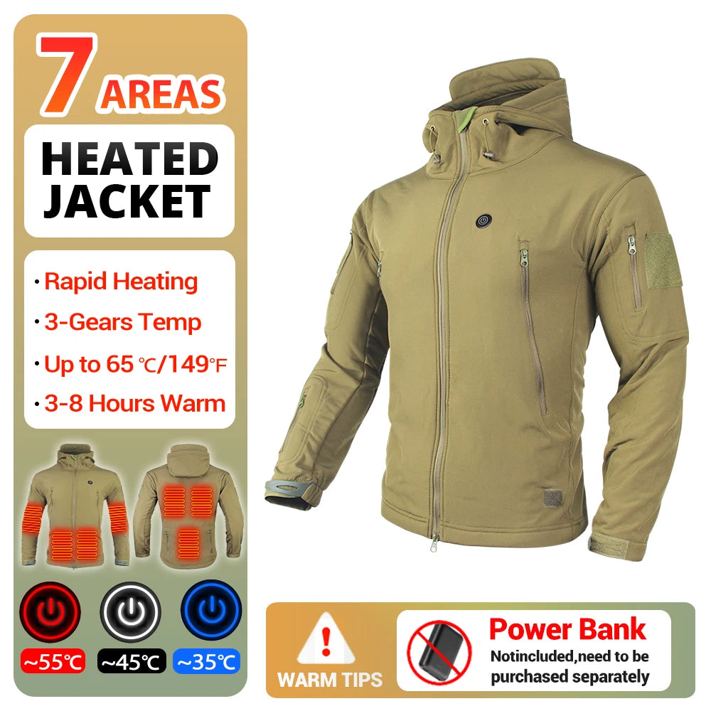 Stay Warm, Hunt Longer – Ultimate Heated Hunting Jacket HEROBIKER Official Store