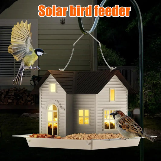 EcoGlow Feeder – Solar-Powered Dining for Birds