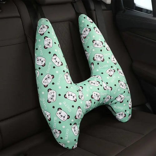 Cute Animal Pattern Kid Neck Head Support U-Shape Children Travel
