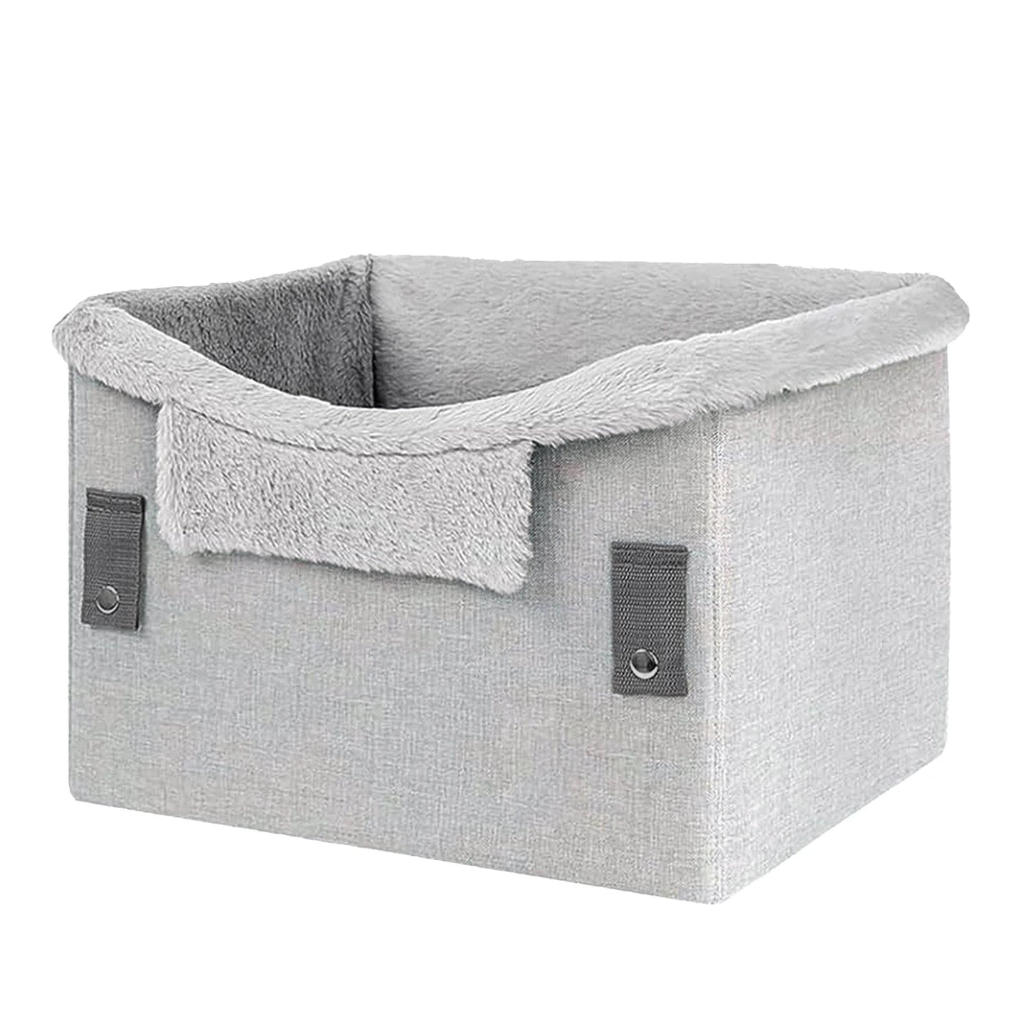 Portable Small Dog Car Booster Seat For Car With Clip-On Safety Leash Perfect For Small Pets Yvictory Store
