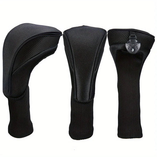 Golf Headcovers Set - Perfect Fit Driver, Fairway Wood, And Hybrid Preferred Shopping Mall Store