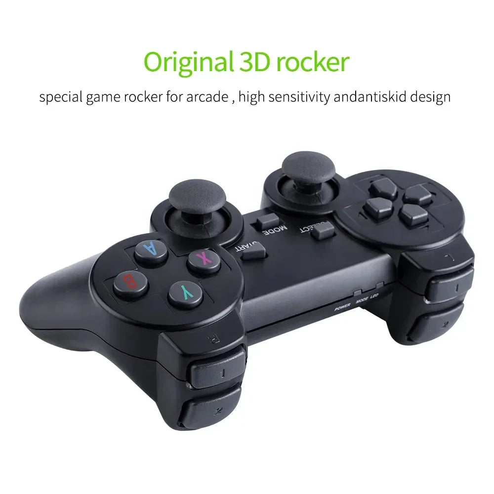 M8 4K HD Game Console – 64GB 20,000+ Built-in Games PS1 & GBA Support 2.4G Wireless Controllers SZ-Shangqi01 Store