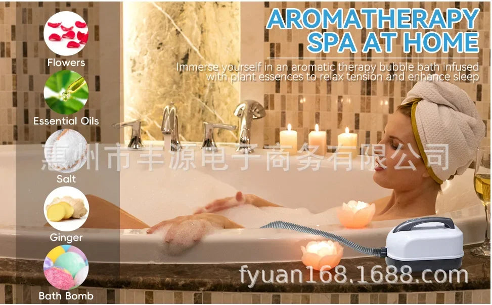Bubble Bliss: Spa-Like Massage at Home