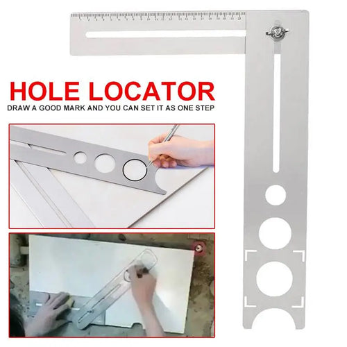 Tile angle Adjustable Tile Locator To Wall Marking Position Ruler