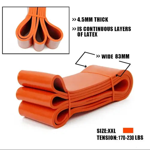 Resistance Bands Exercise Elastic Workout Ruber Loop Strength Rubber