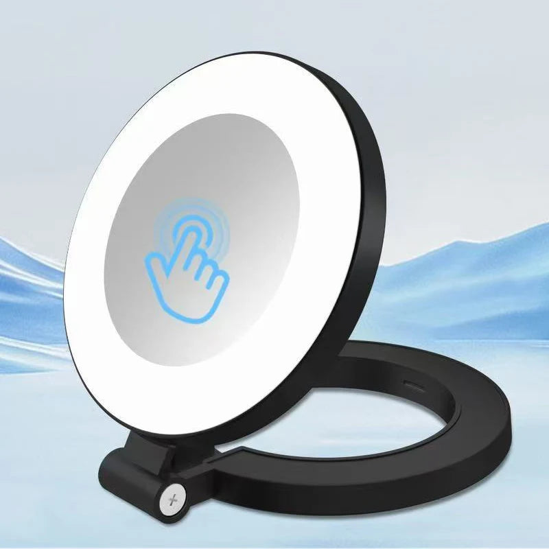 Mirror With Light For CellPhone Led Light Mobile Selfie led light Video Shooting Light Portable rechargeable led lamp fill light