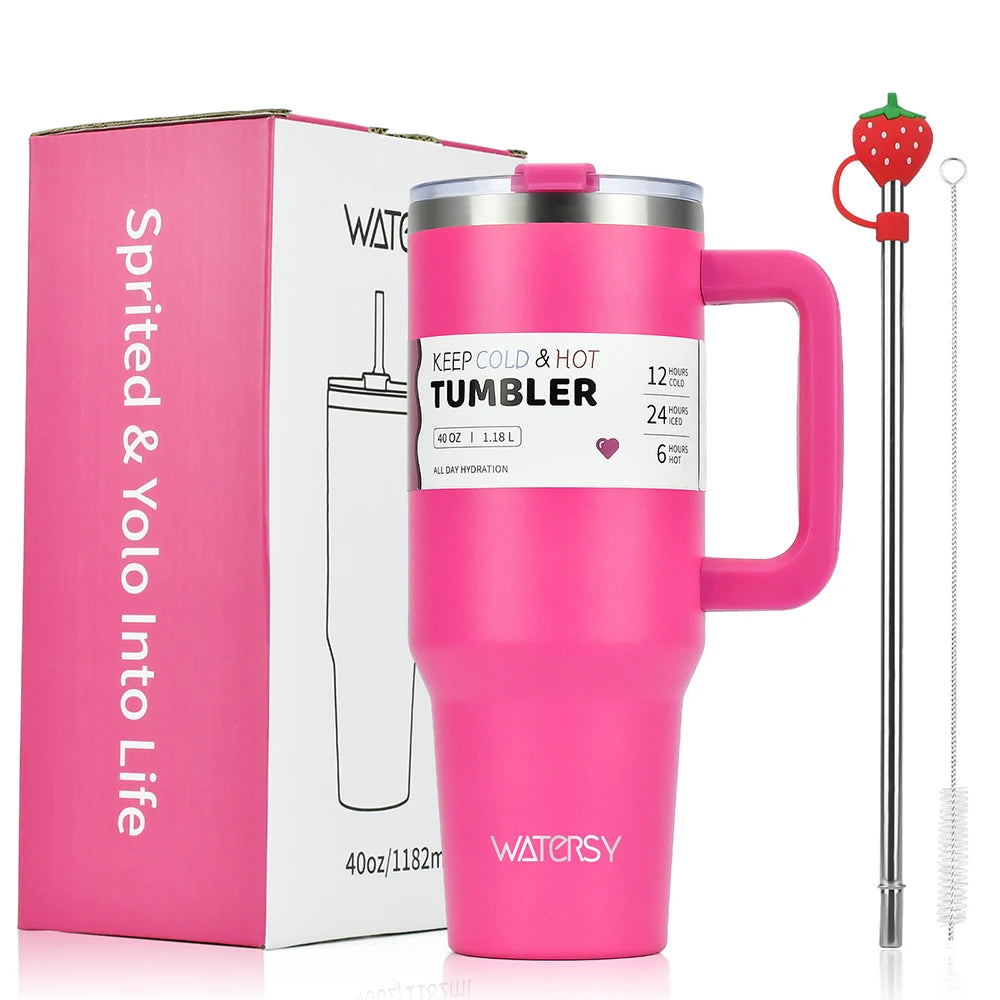ThermoMax 40oz Insulated Mug with Handle™ Watersy Store