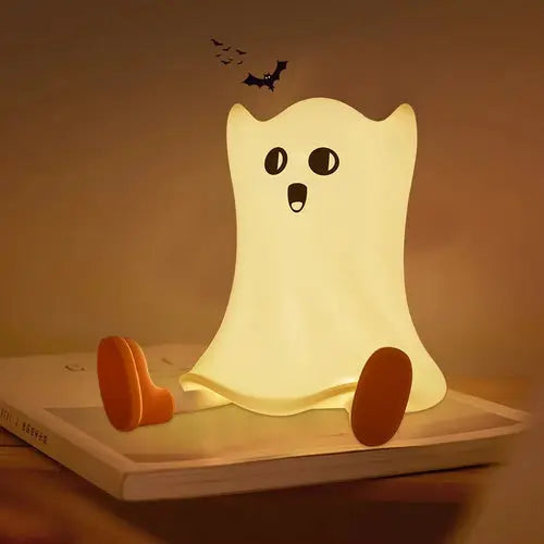 Halloween Pumpkin Night Lights Cute Soft Silicone Safe Lamp AliExpress