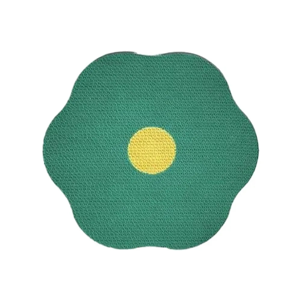 Flower Shape Cat Scratching Board Wall Mounted Detachable Cat Nail File Scratcher Space Saving Wear-resistant