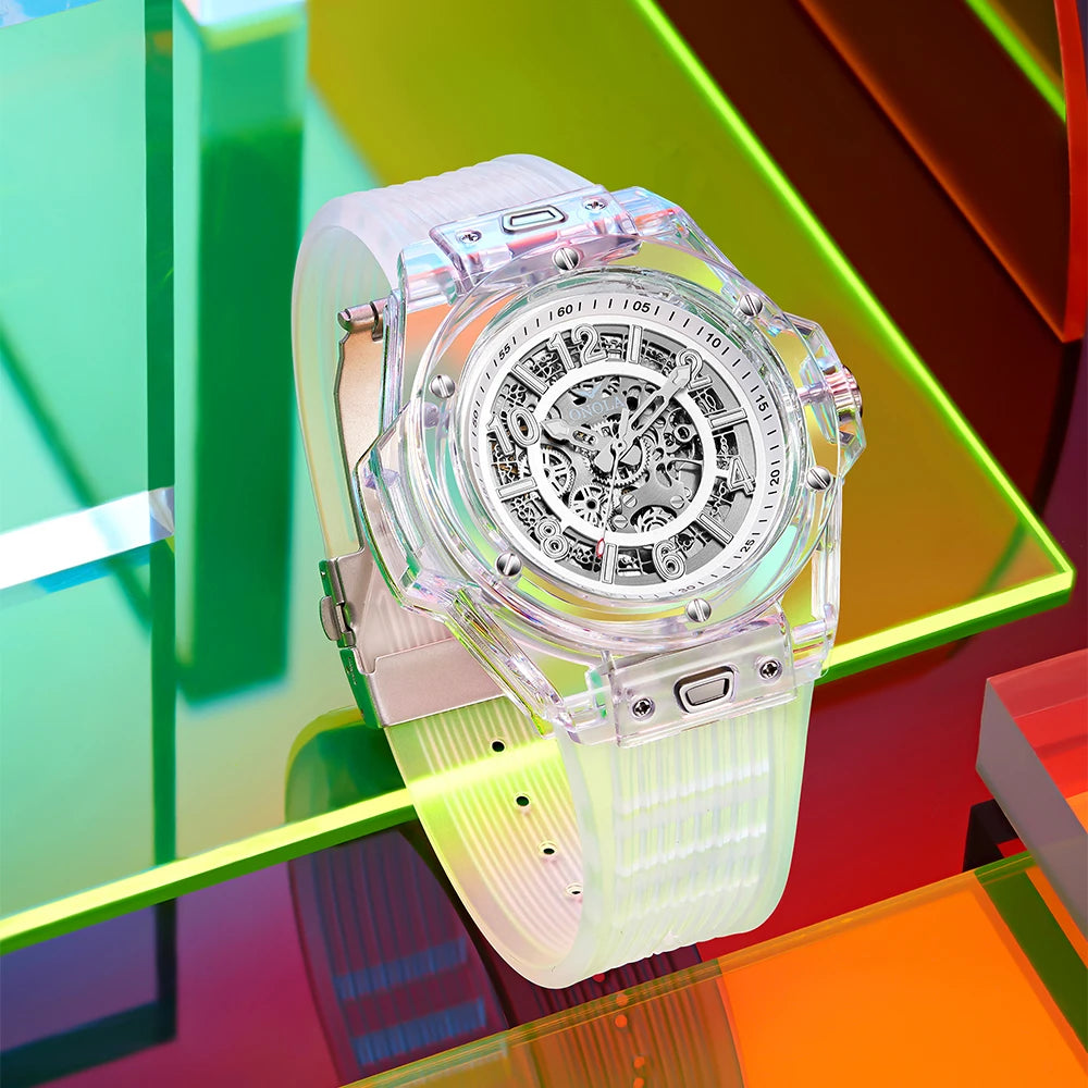 ONOLA 2023 New Men's Fully Automatic Luxury Watch Waterproof Fashion AliExpress