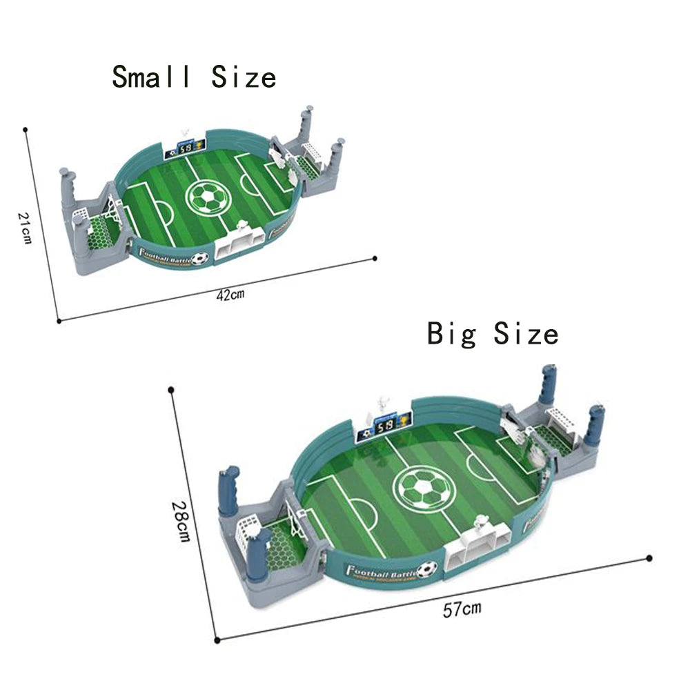 miYou Desktop Toy Sports Games Football Table with 6 Football Desktop